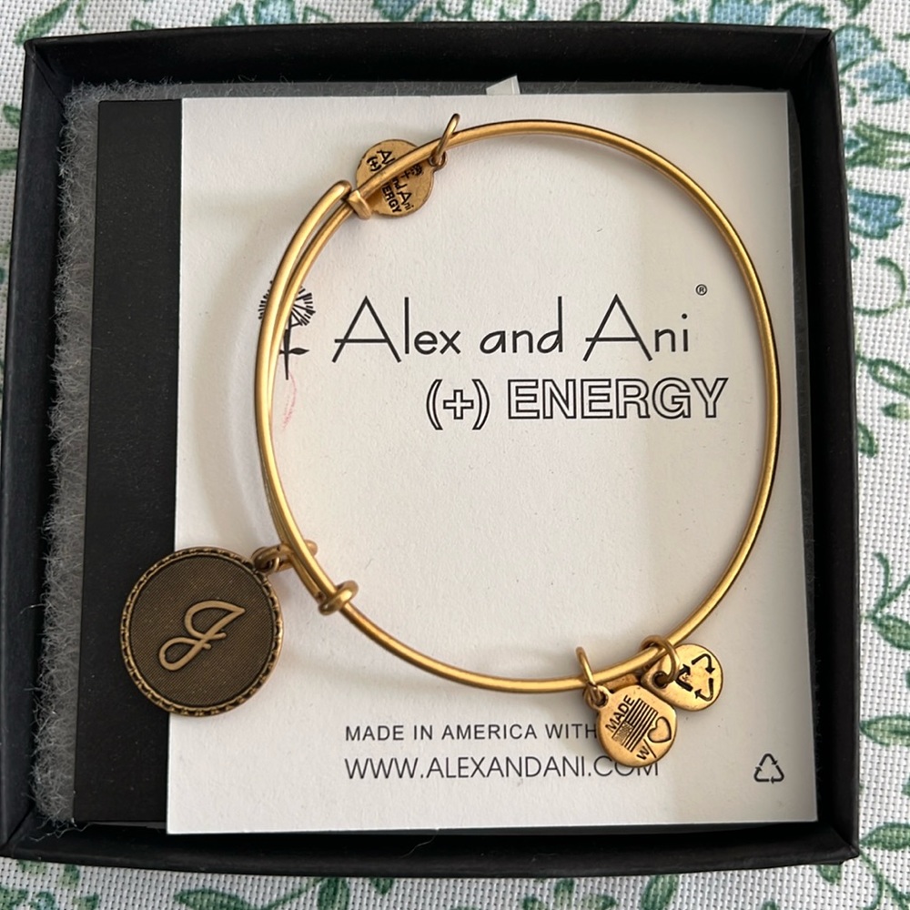 COPY - Alex and Ani j bracelet